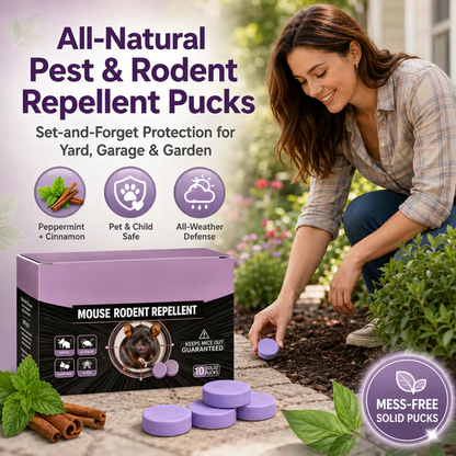 Peppermint & Cinnamon Pest Repellent Pucks image 1