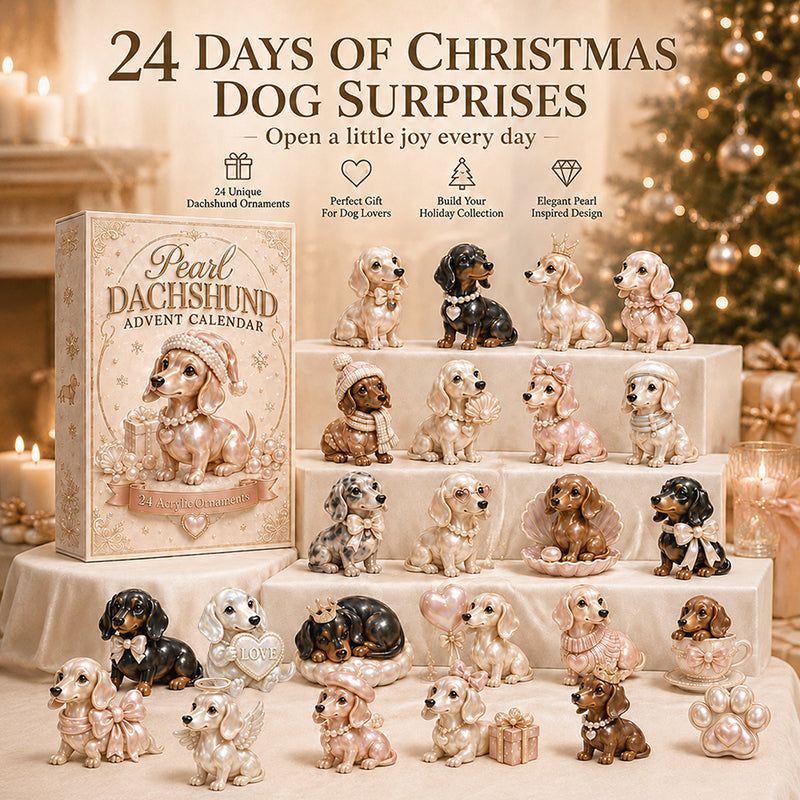 Pearl Paws Dachshunds from Merry Moments Advent Calendars