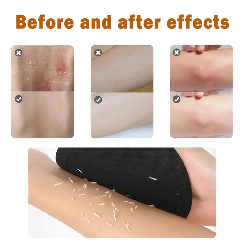 4-Pack Soft Rubber Shower Scrubber image 3