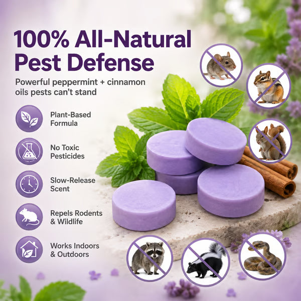 Peppermint & Cinnamon Pest Repellent Pucks image 2
