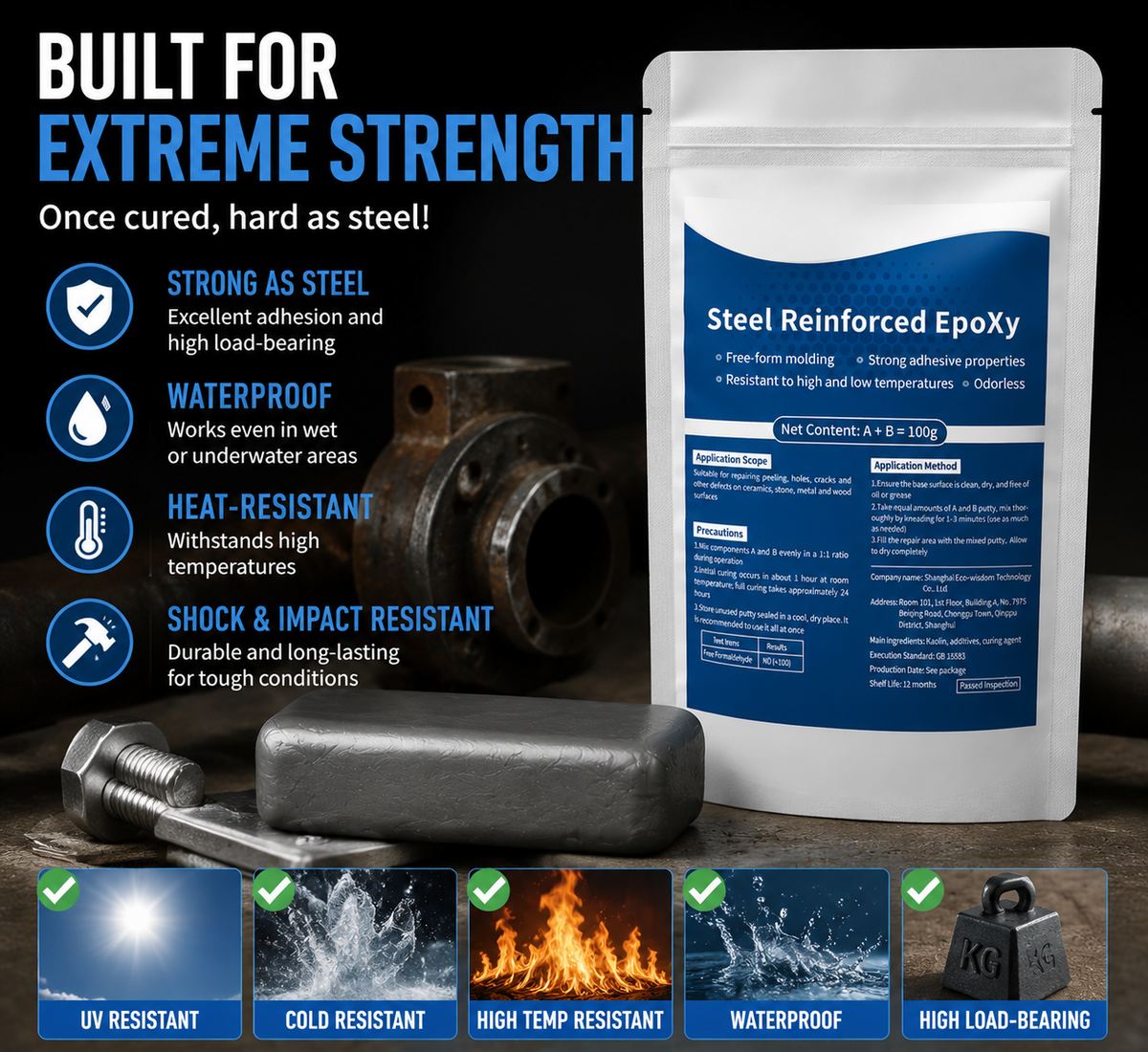 Multi-Purpose Repair Clay-FX image 1