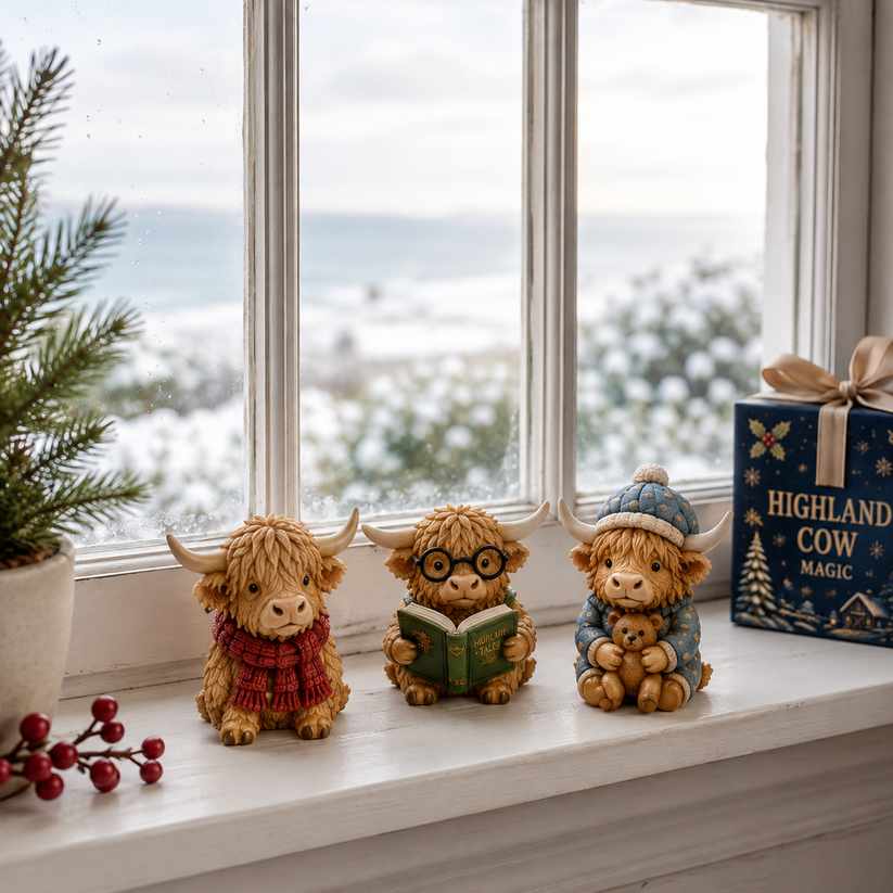 Highland Holiday Herd from Merry Moments Advent Calendars