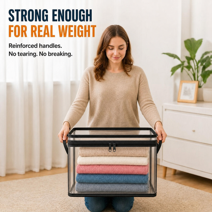 Heavy-Duty Clear Storage Bag image 4