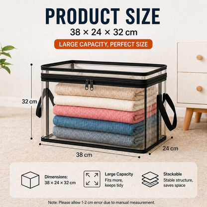 Heavy-Duty Clear Storage Bag image 8