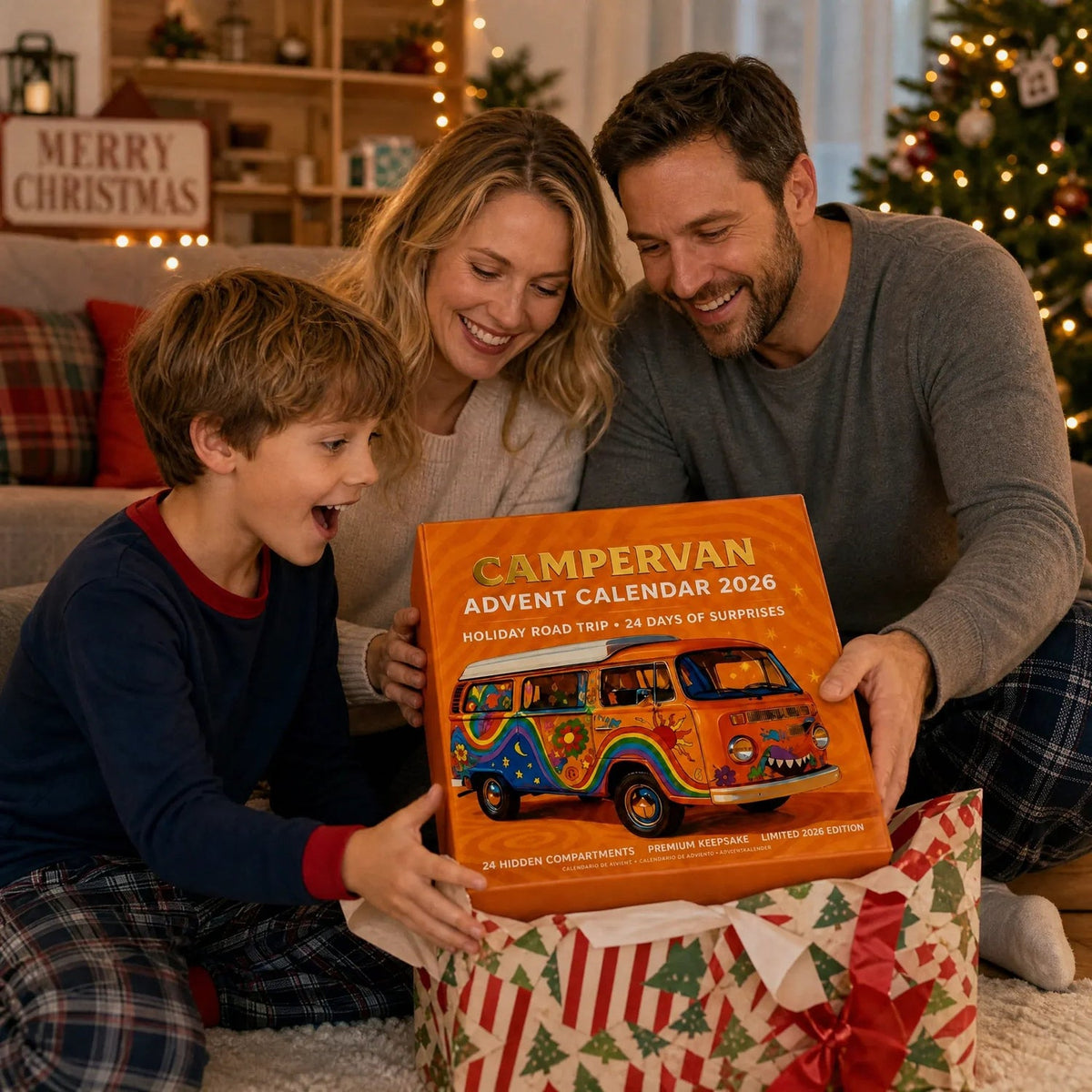 Campervan Christmas Trails from Merry Moments Advent Calendars