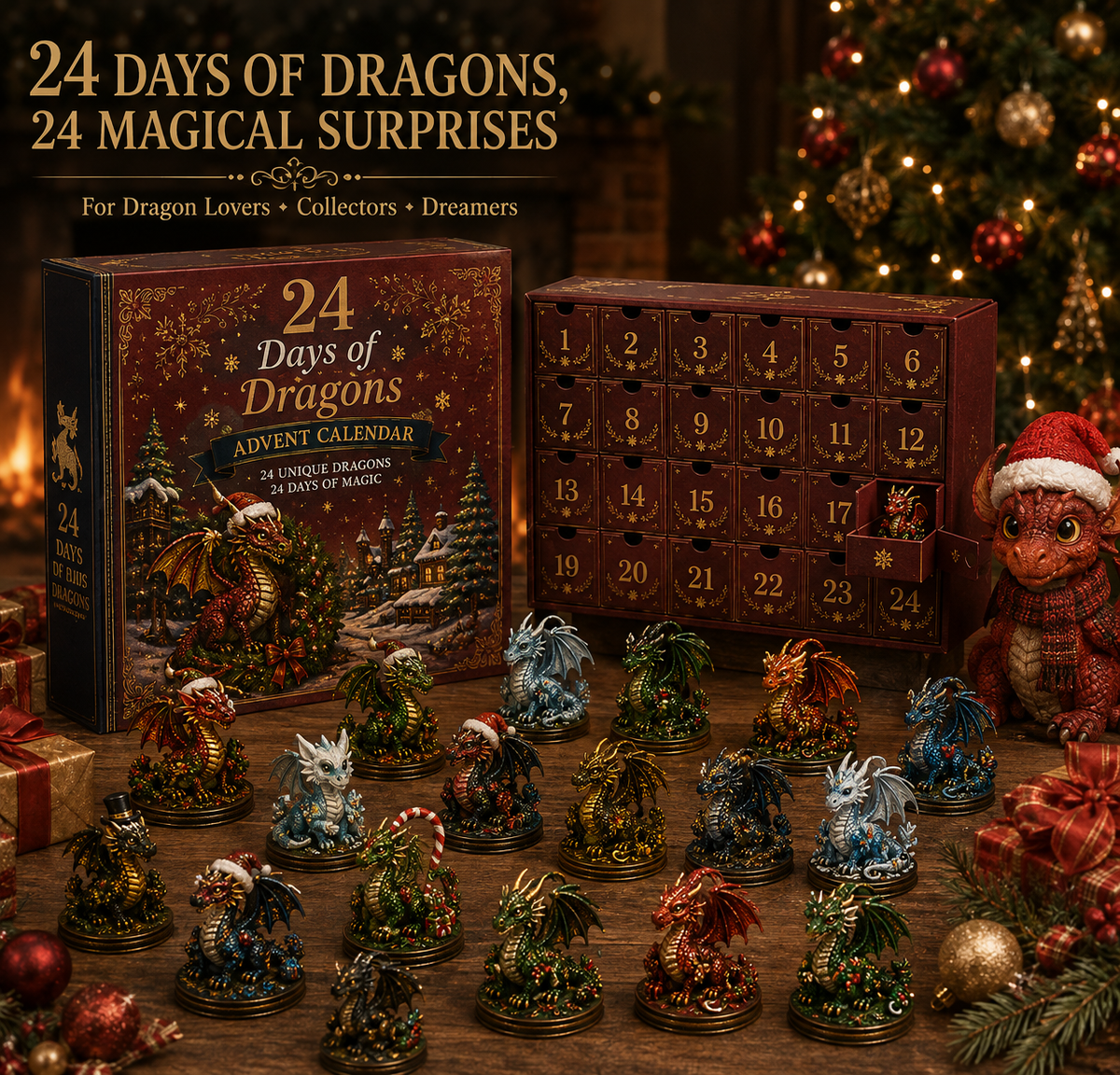 Dragon Treasure Trove from Merry Moments Advent Calendars