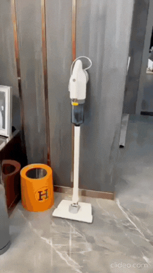 Cordless Vacuum in use